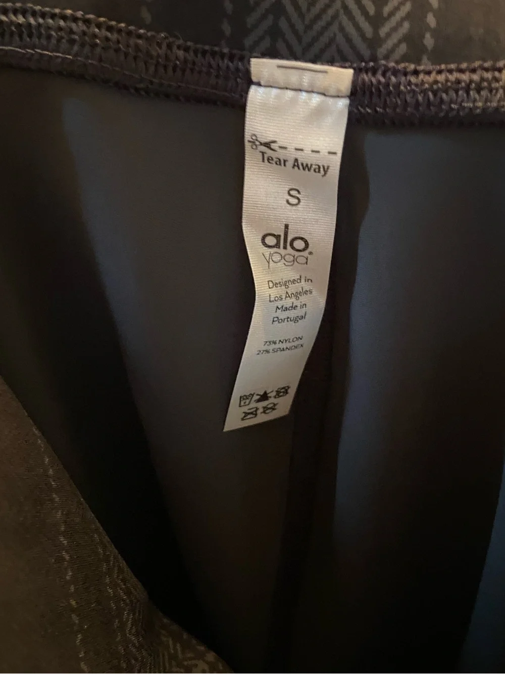 ALO Yoga High Waisted Vapor Legacy Plaid Legging